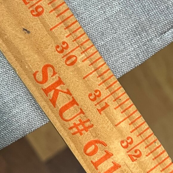 Vintage 80s Circle S Blazer Sport Coat Size 44R Single Breasted Gray Western - Picture 9 of 10